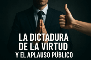 LA DICTADURA DE LA VIRTUD Y EL APLAUSO PÚBLICO