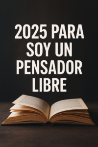 2025 PARA SOY UN PENSADOR LIBRE