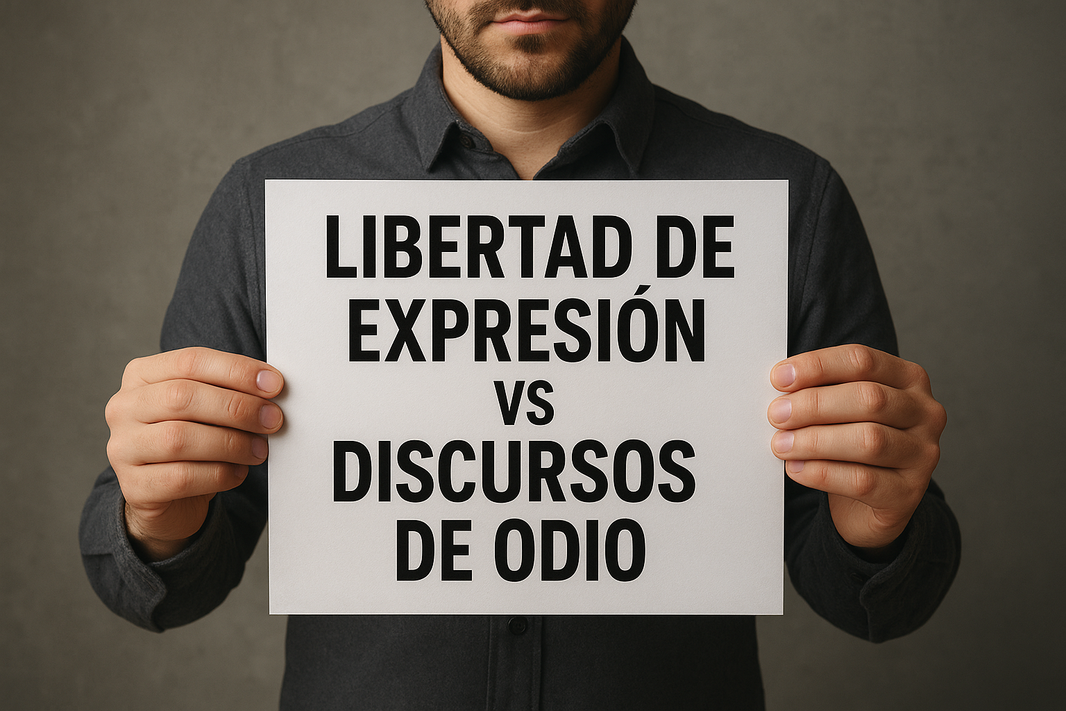 LIBERTAD DE EXPRESIÓN VS DISCURSOS DE ODIO