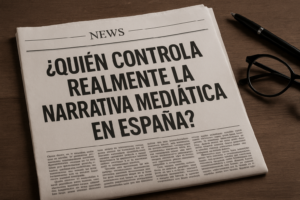 ¿QUIÉN CONTROLA REALMENTE LA NARRATIVA MEDIÁTICA EN ESPAÑA?
