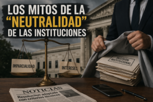 LOS MITOS DE LA “NEUTRALIDAD” DE LAS INSTITUCIONES