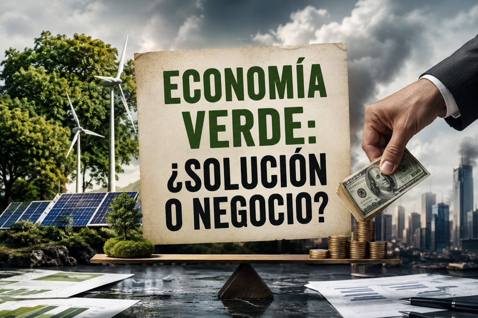 ECONOMÍA VERDE: ¿SOLUCIÓN O NEGOCIO?