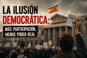 LA ILUSIÓN DEMOCRÁTICA: MÁS PARTICIPACIÓN Y MENOS PODER REAL
