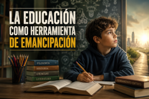 LA EDUCACIÓN COMO HERRAMIENTA DE EMANCIPACIÓN