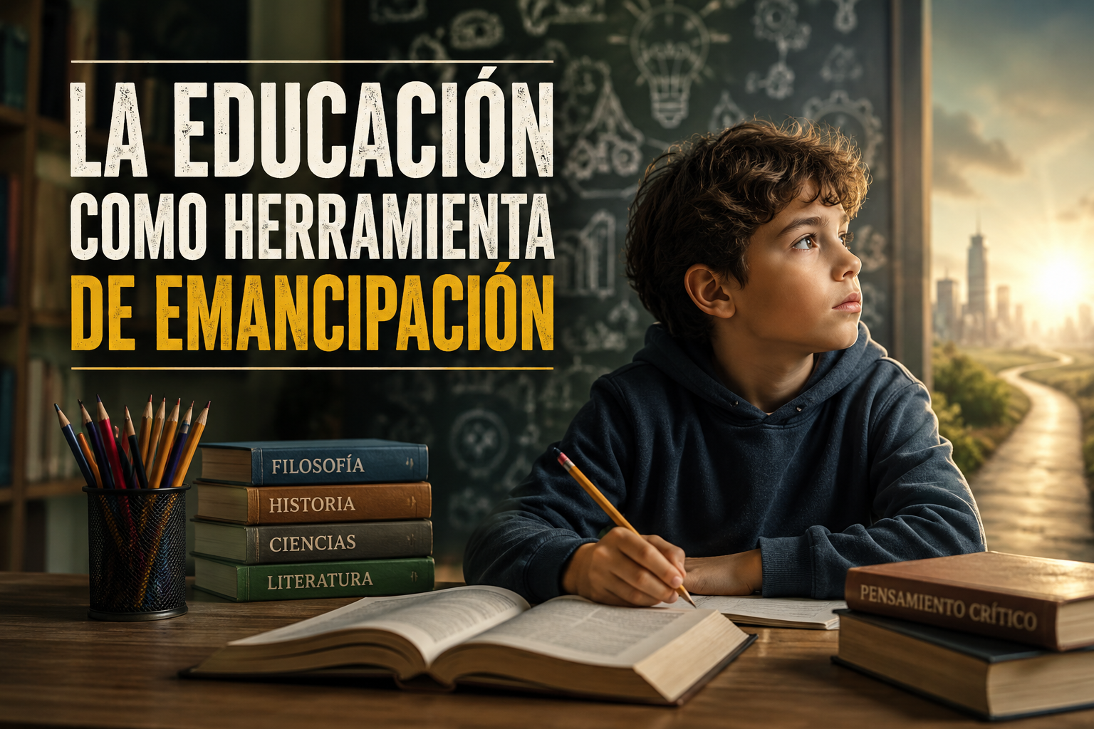 LA EDUCACIÓN COMO HERRAMIENTA DE EMANCIPACIÓN