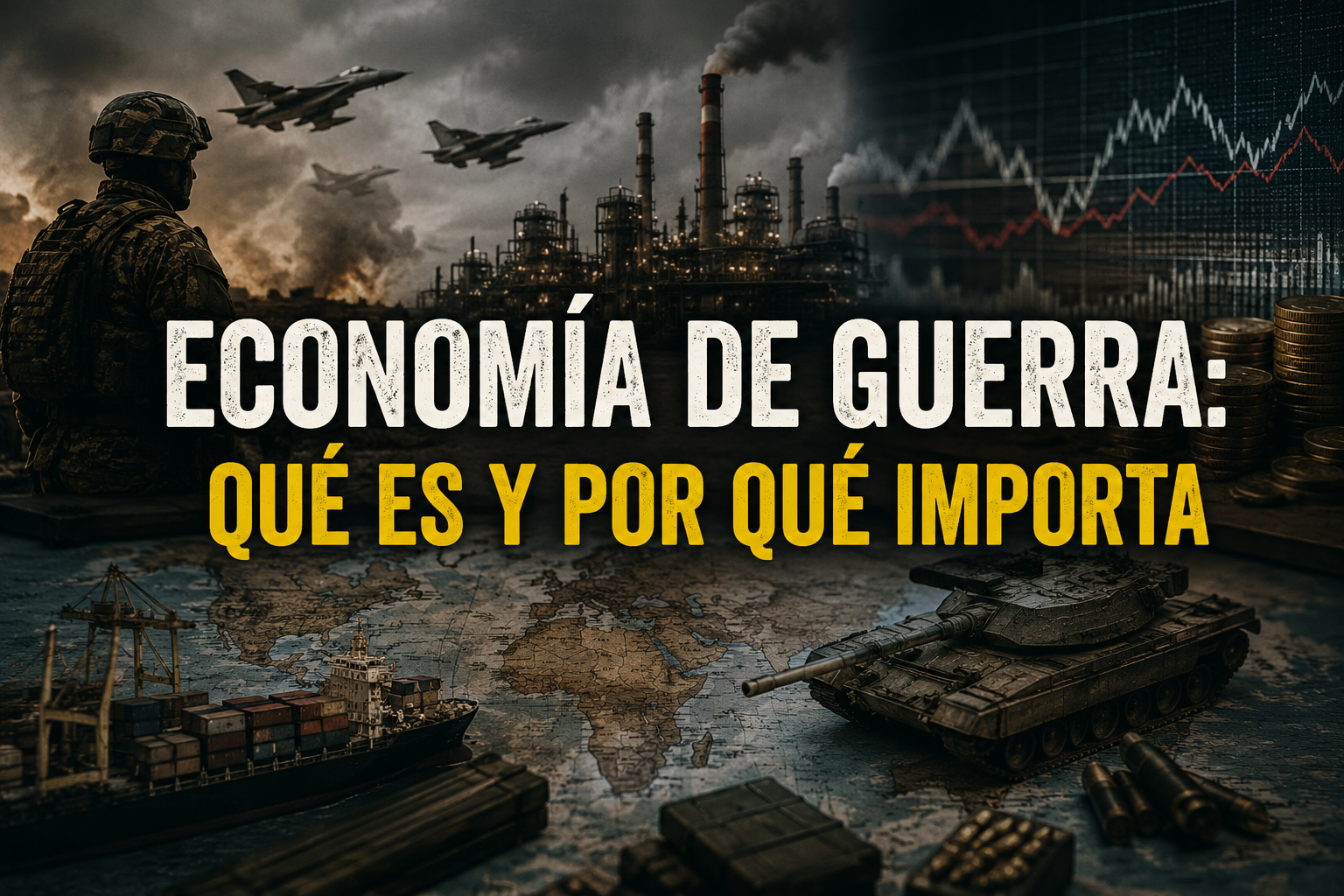ECONOMÍA DE GUERRA: QUÉ ES Y POR QUÉ IMPORTA