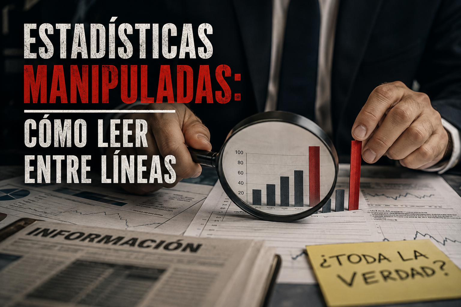 ESTADÍSTICAS MANIPULADAS: CÓMO LEER ENTRE LÍNEAS