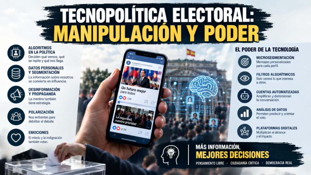 TECNOPOLÍTICA ELECTORAL: MANIPULACIÓN Y PODER
